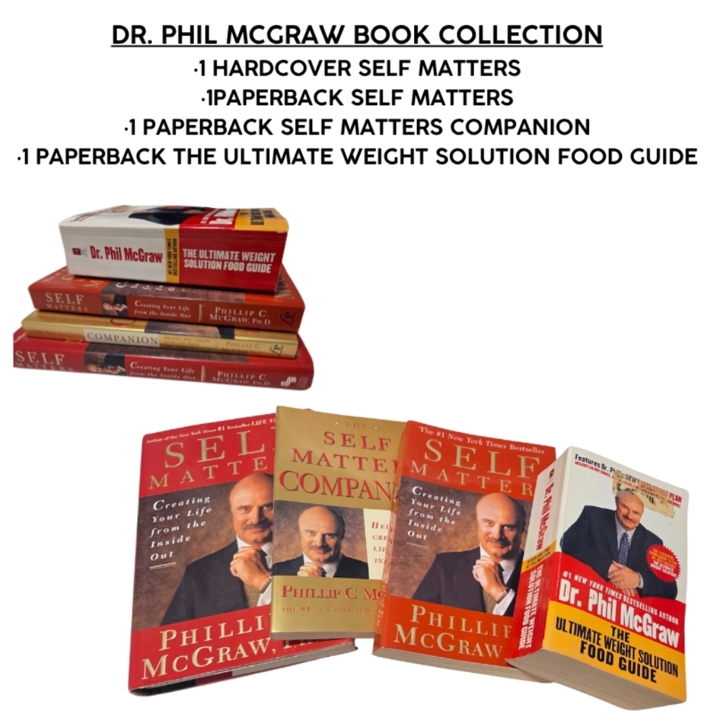 Dr. Phil McGraw Book Collection
